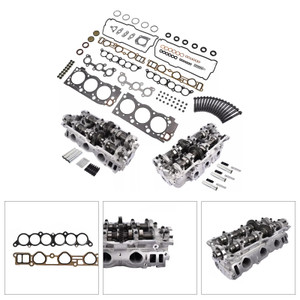 1995-2004 TOYOTA TACOMA 3.4L 2PCS Cylinder Head & Gaskets & Bolts 11101-69136 Generic