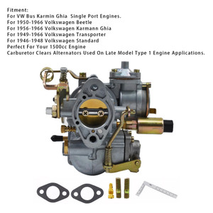 1950-1966 Volkswagen Beetle 30 PICT-1 Carburetor 1 Barrel 113129027H Generic