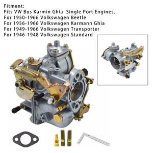 1949-1966 Volkswagen Transporter 30 Pict-1 Carburetor Kit Electric Choke 113129027F Generic