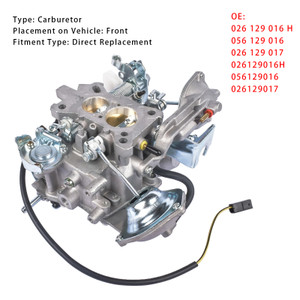 VW Santana Jetta Carburetor 026129016H