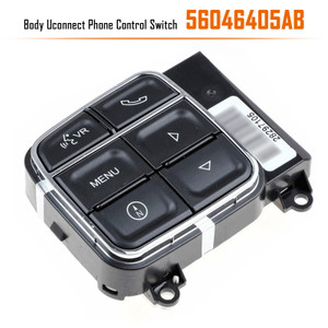 2012-2018 Jeep Wrangler JK Body Uconnect Phone Control Switch 56046405AB Generic