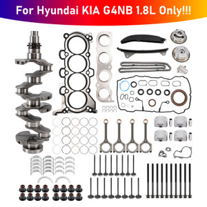 Hyundai KIA G4NB 1.8L Engine Overhaul Rebuilding Kit G4NB 24350-2E001 Generic