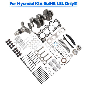 Hyundai KIA G4NB 1.8L Engine Overhaul Rebuilding Kit G4NB 24350-2E001 Generic