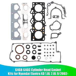 2002-2011 HYUNDAI ELANTRA XD FC 1.8L 2.0L Cylinder Head Gasket Kits G4GB G4GC Generic