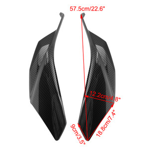 2021-2024 Aprilia RSV4 Air Deflector Spoiler Side Fairing Simulated carbon fiber Generic