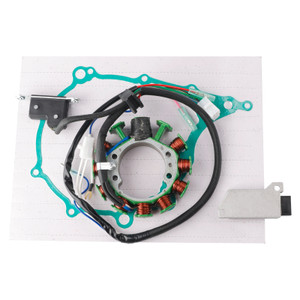 1989 Yamaha XT600 3PW1 Magneto Coil Stator+Voltage Regulator+Gasket Assy 1JK-85510-50 Generic