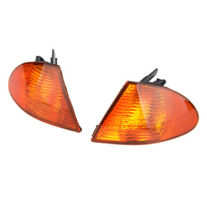 1998-2001 BMW 3 Series E46 Sedan Pair White Corner Side Light 63136902766 63136902765 Amber Generic