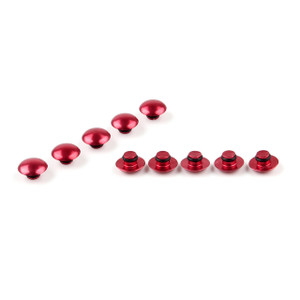 Hex Socket Bolt Screw Nut Head Cover Cap M6 6MM Universal, Red