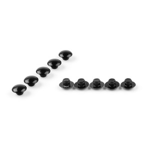 Hex Socket Bolt Screw Nut Head Cover Cap M8 8MM Universal, Black