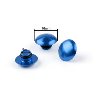 Hex Socket Bolt Screw Nut Head Cover Cap M10 10MM Universal, Blue