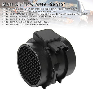 2003-2006 BMW 325 325Ci Mass Air Flow Meter Sensor 5WK96471 Generic