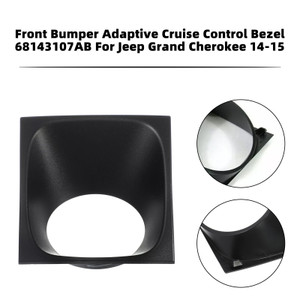 2014-2015 Front Bumper Adaptive Cruise Control Bezel 68143107AB Black Generic