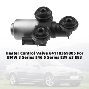1999-2006 BMW 3 Series E46 5 Series E39 x3 E83 Heater Control Valve 64118369805 Black Generic