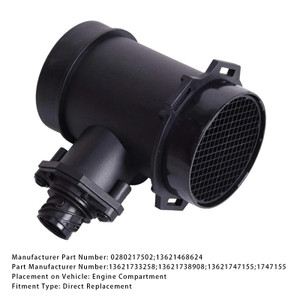 1993-1995 BMW 5 Series E34 525i 525iT Mass Air Flow Meter Sensor 0280217502 Generic