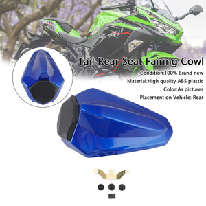 2018-2024 Kawasaki EX400 Racing Tail Rear Seat Fairing Cowl Blue Generic