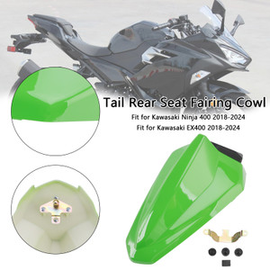 2018-2024 Kawasaki Ninja 400 Racing Tail Rear Seat Fairing Cowl Green Generic