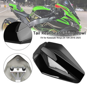 2016-2025 Kawasaki Ninja ZX-10R Tail Rear Seat Fairing Cowl Black Generic