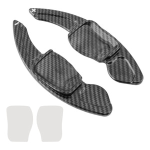 Volkswagen Magotan R20 Carbon Look Steering Wheel Paddle Shifter Extension Black Generic