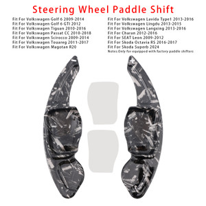 Volkswagen Magotan R20 Steering Wheel Paddle Shifter Extension Black Forged Pattern Generic