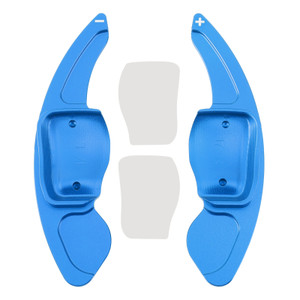 2010-2016 Volkswagen Tiguan Steering Wheel Paddle Shifter Extension Aluminium Blue Generic