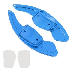 2012-2016 Charan Steering Wheel Paddle Shifter Extension Aluminium Blue Generic