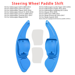 2012-2016 Charan Steering Wheel Paddle Shifter Extension Aluminium Blue Generic