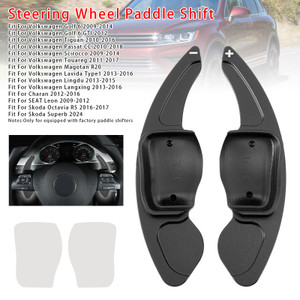 2011-2017 Volkswagen Touareg Steering Wheel Paddle Shifter Extension Aluminium Black Generic