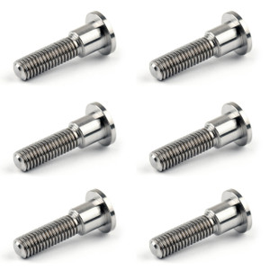 6PCs M8 x 33mm Bolt For Suzuki GSXR Disc Brake Rotor Bolt, Titanium