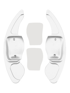 2009-2014 Volkswagen Golf 6 Steering Wheel Paddle Shifter Extension Aluminium Silver Generic