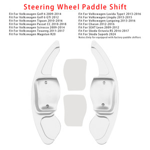 2011-2017 Volkswagen Touareg Steering Wheel Paddle Shifter Extension Aluminium Silver Generic
