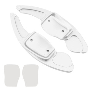 Volkswagen Magotan R20 Steering Wheel Paddle Shifter Extension Aluminium Silver Generic
