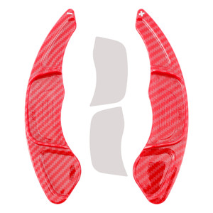 2019-2024 Volkswagen T-Roc Steering Wheel Paddle Shifter Extension Carbon Fiber Red Look Generic