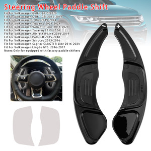 2019-2024 Volkswagen T-Roc Steering Wheel Paddle Shifter Extension Black Generic