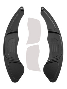 2019-2024 Volkswagen Touareg Steering Wheel Paddle Shifter Extension Aluminium Black Generic