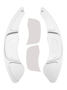 2015-2020 Volkswagen Golf 7 Steering Wheel Paddle Shifter Extension Aluminium Silver Generic