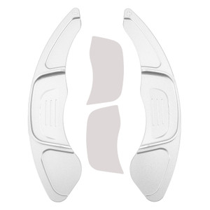 2021-2024 Volkswagen Tiguan L Steering Wheel Paddle Shifter Extension Aluminium Silver Generic