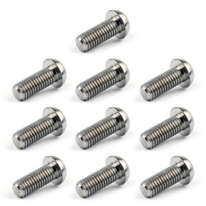 10PCs M8 x 20mm T40 Disc Brake Rotor Bolt For Ducati Multistrada 1200, Titanium