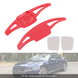 2019-2024 Volkswagen Multivan Steering Wheel Paddle Shifter Extension Carbon Fiber Red Look Generic