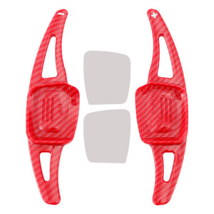 2016-2021 Volkswagen Phideon Steering Wheel Paddle Shifter Extension Carbon Fiber Red Look Generic