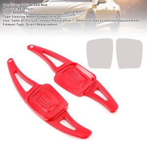 2019-2021 Volkswagen CC Steering Wheel Paddle Shifter Extension Red Generic