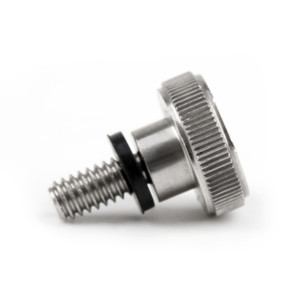 Bolt Screw Cushion Seat For Harley Softail Deluxe FLSTN (05-16) FXST (99-07) Silver