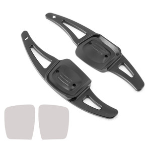 2015-2020 Volkswagen Tiguan L Steering Wheel Paddle Shifter Extension Aluminium Black Generic