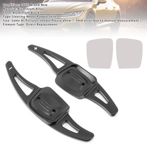 2019-2021 Volkswagen Tayron Steering Wheel Paddle Shifter Extension Aluminium Black Generic