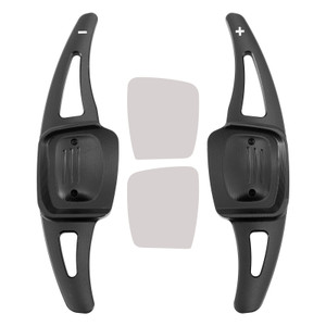 2015-2021 Volkswagen Collar Steering Wheel Paddle Shifter Extension Aluminium Black Generic