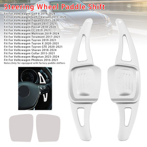 2016-2021 Volkswagen Phideon Steering Wheel Paddle Shifter Extension Aluminium Silver Generic
