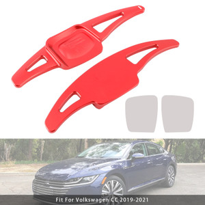 2019-2021 Volkswagen CC Steering Wheel Paddle Shifter Extension Aluminium Red Generic