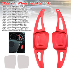 2023-2024 Volkswagen Magotan Steering Wheel Paddle Shifter Extension Aluminium Red Generic