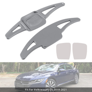 2017-2021 Volkswagen Tiguan Steering Wheel Paddle Shifter Extension Aluminium Grey Generic
