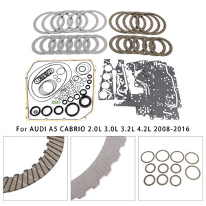 2008-2016 AUDI A5 CABRIO 2.0L 3.0L 3.2L 4.2L Transmission Master Rebuild Kit DL501,0B5 Generic
