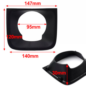 2017-2018 Jeep Grand Cherokee Limited Type 2 Without Limited X Package Adaptive Cruise Control Bezel Cover Black 68262018AA